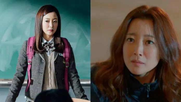 Kim Hee Sun có thể vào cả vai một cô sinh viên và một bà mẹ. (Nguồn: Internet)
