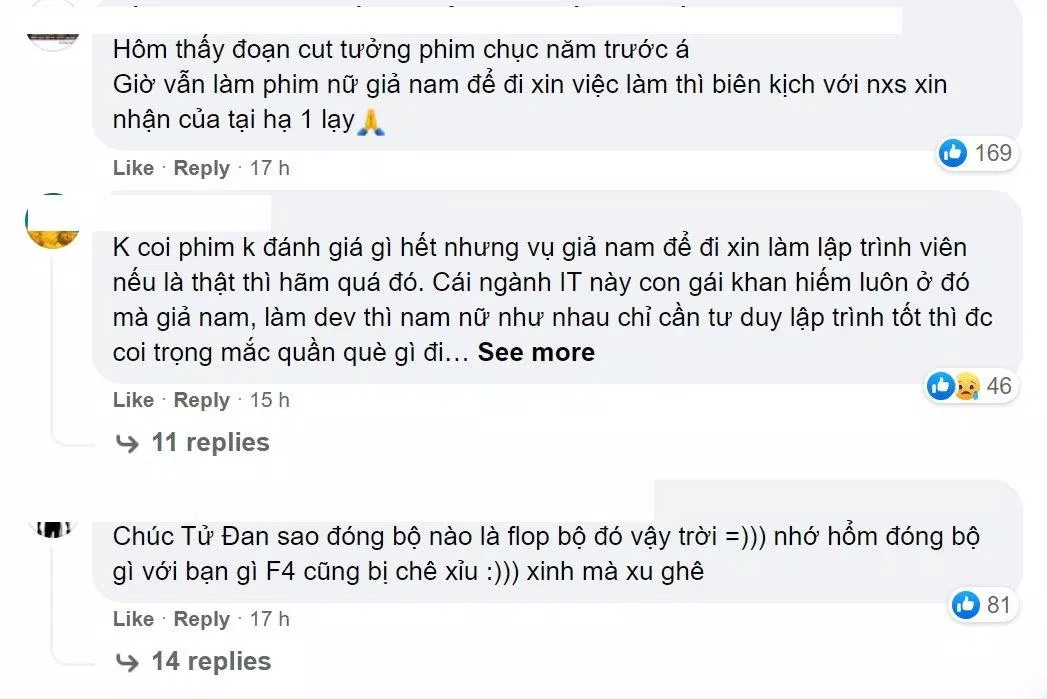 Phản ứng của khán giả về phim. (Ảnh: Internet)