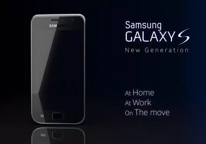 Chiếc điện thoại Galaxy S đầu tiên (Ảnh: Internet).