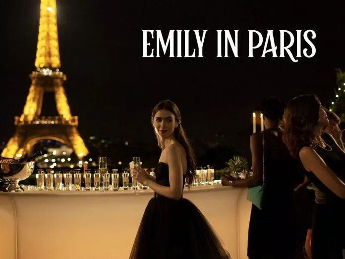 Lily Collins hóa thân vào vai Emily Cooper trong siêu phẩm "Emily in Paris" (nguồn ảnh: internet)
