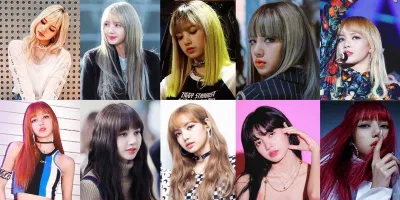 Lần đầu tiên khán giả được thấy Lisa không để tóc mái? (Ảnh: Internet)