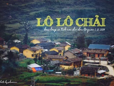 bản làng thơ mộng của người Lô Lô