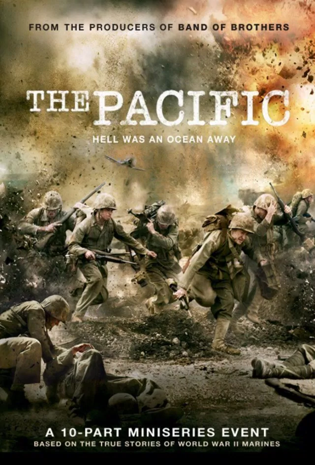 Poster phim Mặt Trận Thái Bình Dương - The Pacific (2010) (Ảnh: Internet)