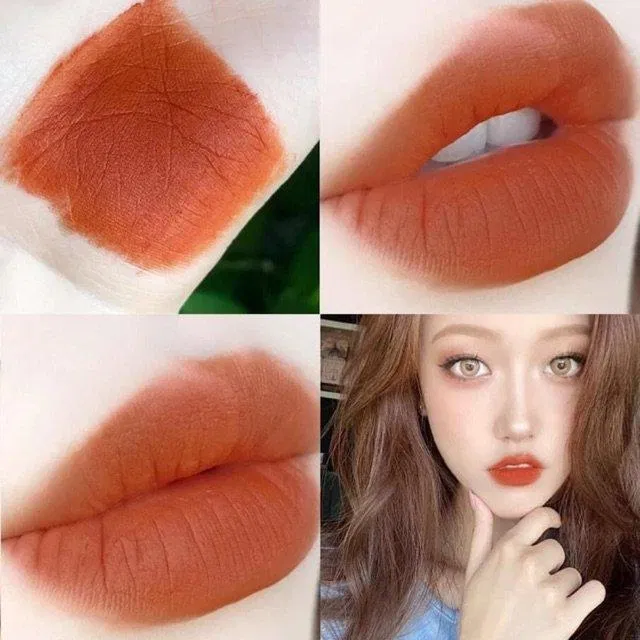 Trắng sáng bật tông với cam cháy Rusk Rusk (Nguồn: Internet)