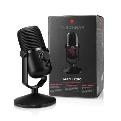 Microphone Thronmax Mdrill Zero Jet Black (Nguồn: Internet). Microphone Thronmax Mdrill Zero Jet Black (Nguồn: Internet).