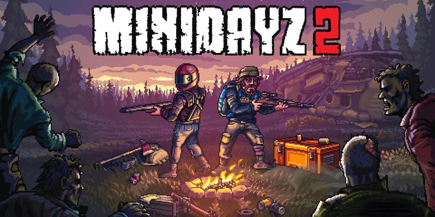 Game sinh tồn Mini DayZ 2 (Ảnh: Internet).