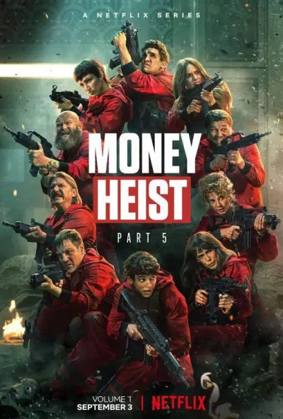 Poster Money Heist 5 (Nguồn: Internet)