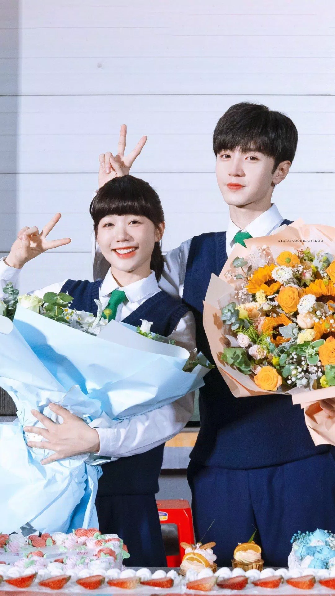 Trần Triết Viễn và Từ Mộng khiết luôn thân thiết từ phim ảnh đến ngoài đời (Ảnh: Internet)