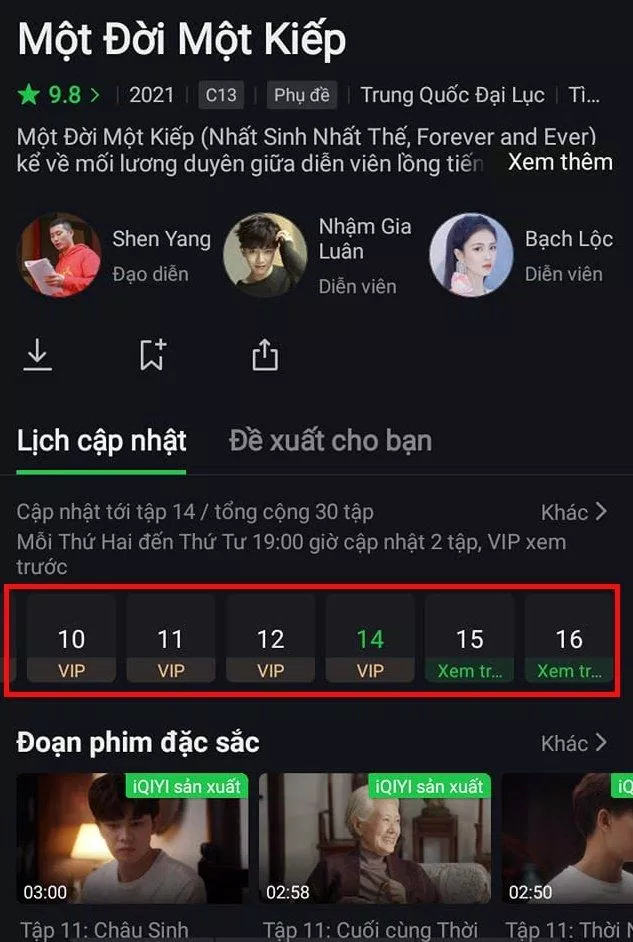 Khán giả lúc chưa biết chuyện đã thắc mắc sao lại mất tập 13. (Ảnh: Internet)