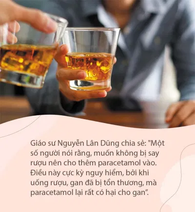 Không trộn lẫn rượu và thuốc (Ảnh: Internet). Không trộn lẫn rượu và thuốc (Ảnh: Internet).