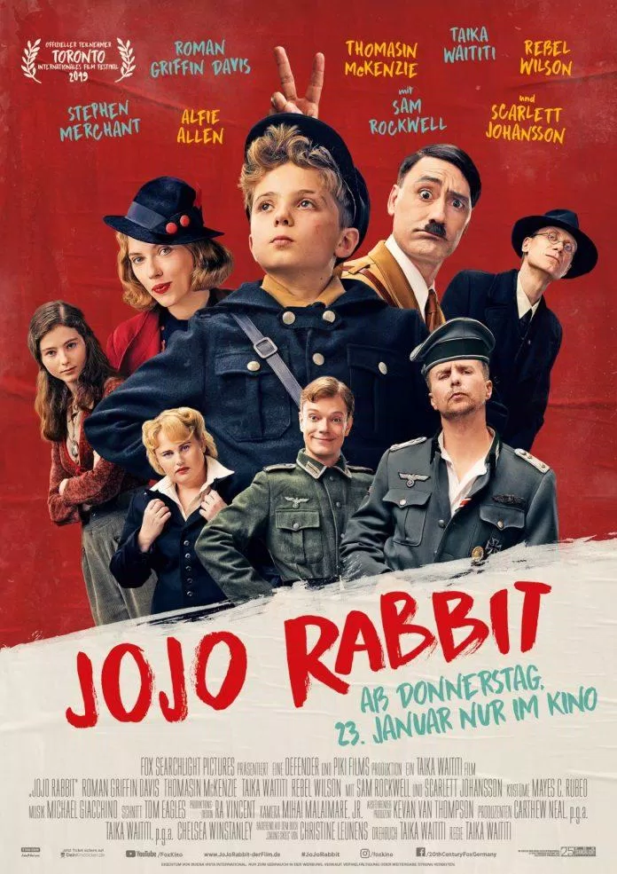 Poster phim Nhóc Jojo - Jojo Rabbit (2019) (Ảnh: Internet)