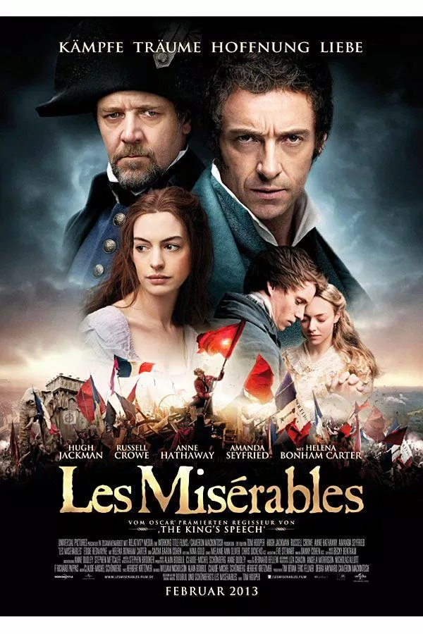 Poster phim Những Người Khốn Khổ - Les Misérables (2013) (Nguồn: Internet)
