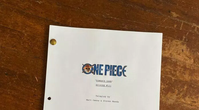 Bức ảnh gây bão mạng xã hội trong ngày 4/9 chính là kịch bản của One Piece live action. (Ảnh: Internet)