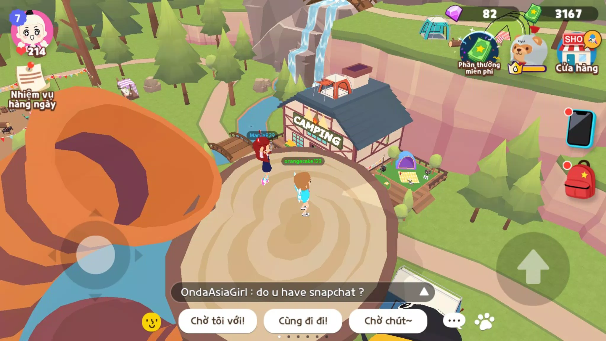 Cùng chơi parkour (Nguồn: BlogAnChoi). Cùng chơi parkour (Nguồn: BlogAnChoi).