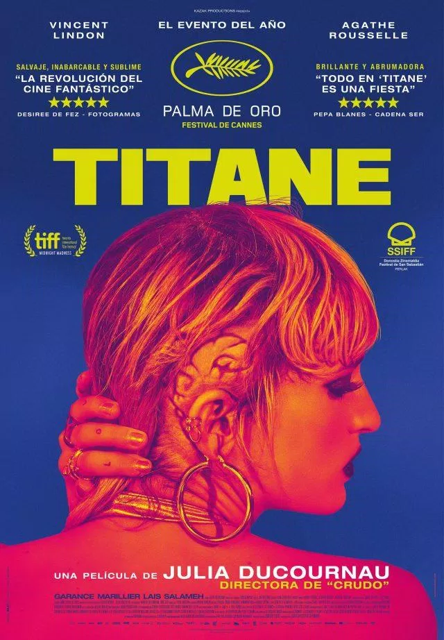 Poster phim Titane (Ảnh: Internet)