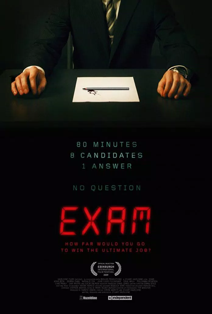 Poster phim Exam (Nguồn:Internet)