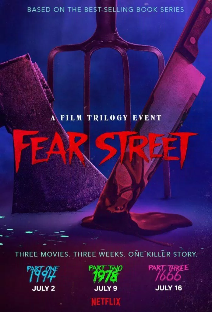 Poster phim kinh dị Fear street: 1994 (Ảnh: Internet)