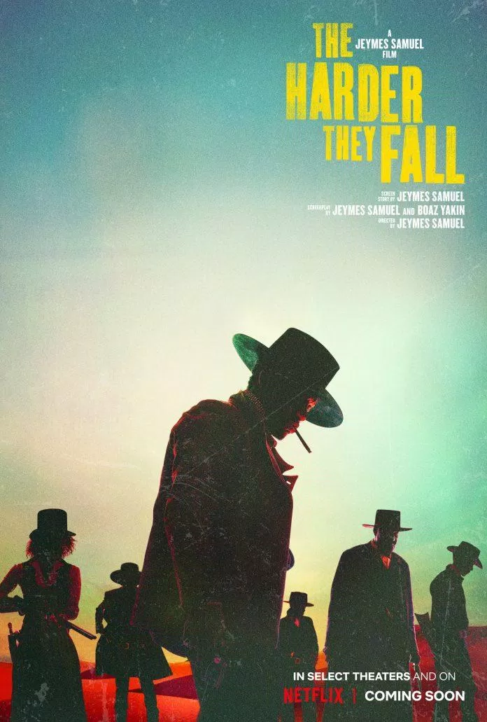 Poster phim The Harder They Fall (Ảnh: Internet)