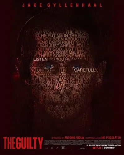 Poster phim The Guilty - Tổng đài truy vết (Ảnh: Internet)