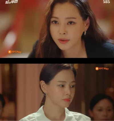 Honey Lee đóng 2 vai hoàn toàn trái ngược nhau trong One The Woman. (Ảnh: BlogAnChoi)