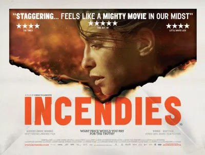 Poster phim Incendies (Ảnh: Internet)