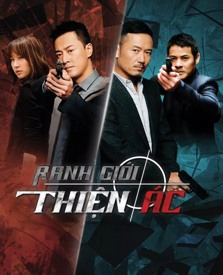 Poster phim TVB Ranh Giới Thiện Ác (2012) (Ảnh: Internet)