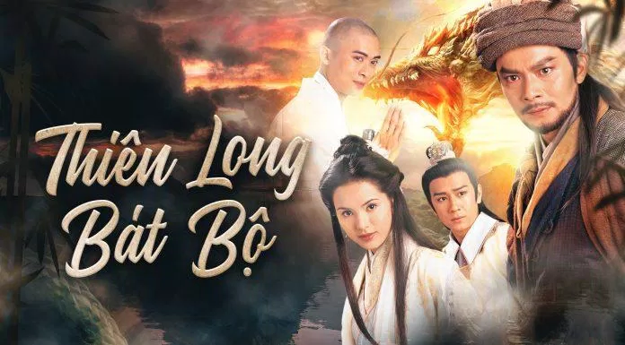 Poster phim TVB Thiên Long Bát Bộ (1997) (Ảnh: Internet)