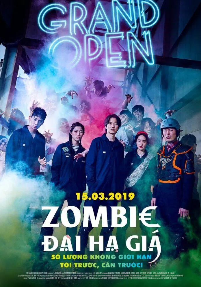 Poster phim Zombie đại hạ giá.  (Ảnh: Internet)