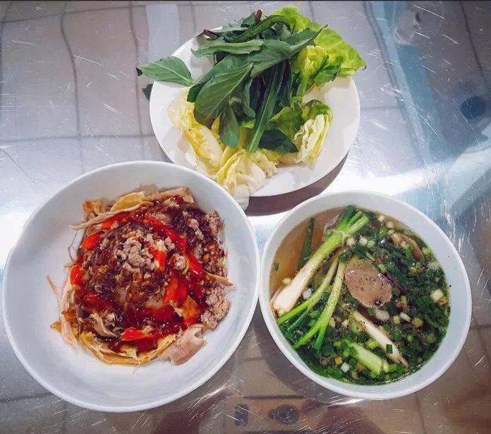 Món phở khô của quán. (Ảnh: Internet)