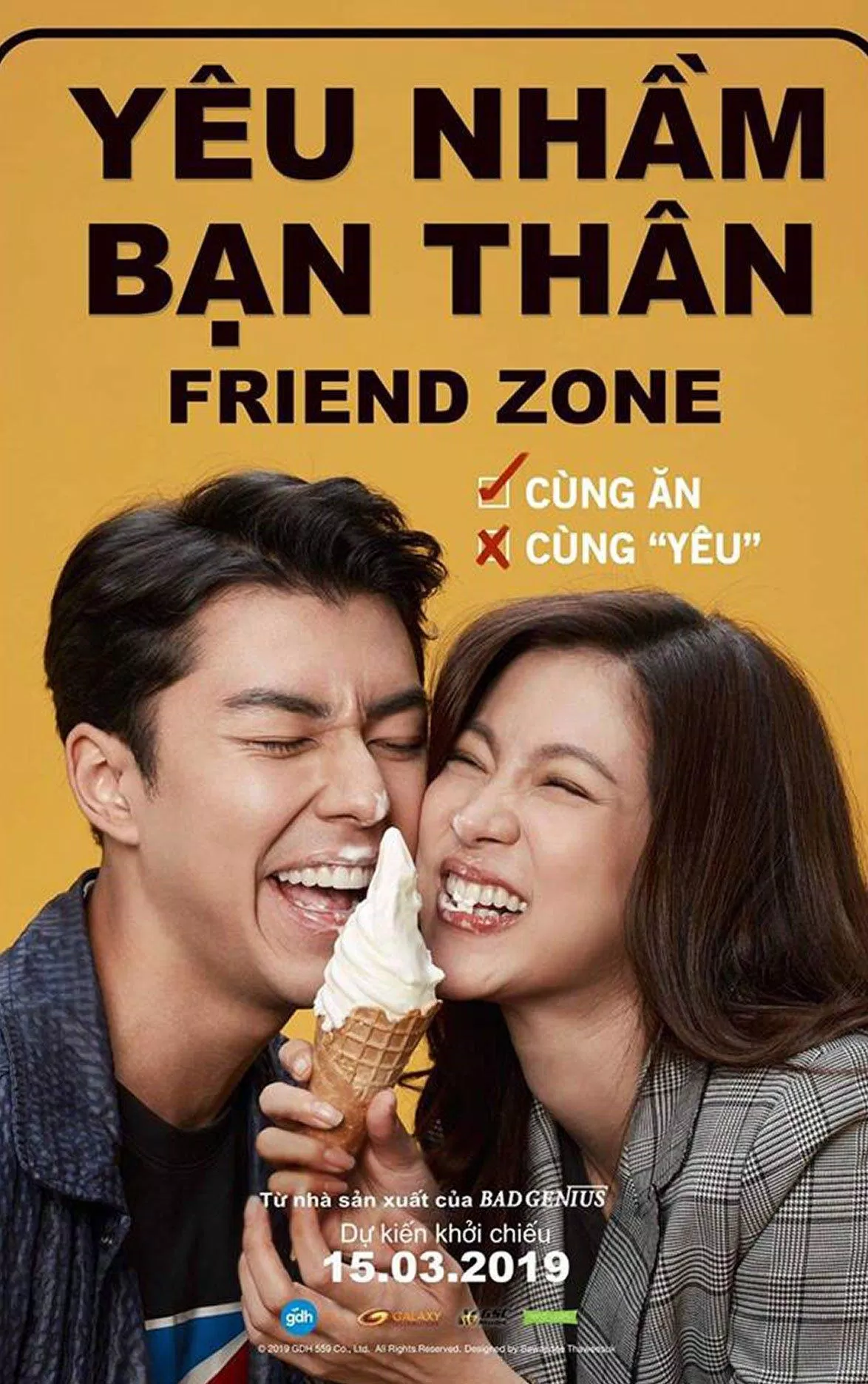 Poster Yêu nhầm bạn thân (Ảnh: Internet).