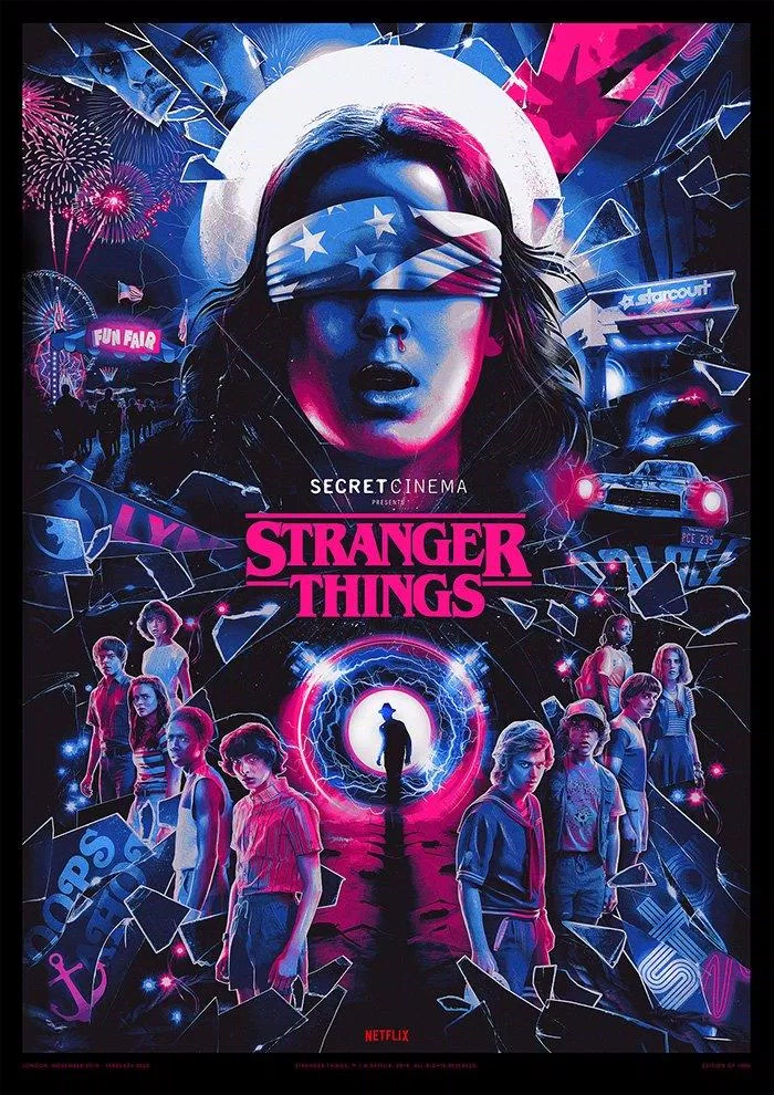 Stranger Things movie poster (Source: Internet).