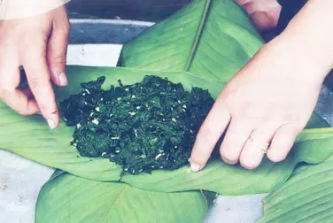 món rêu đá nướng