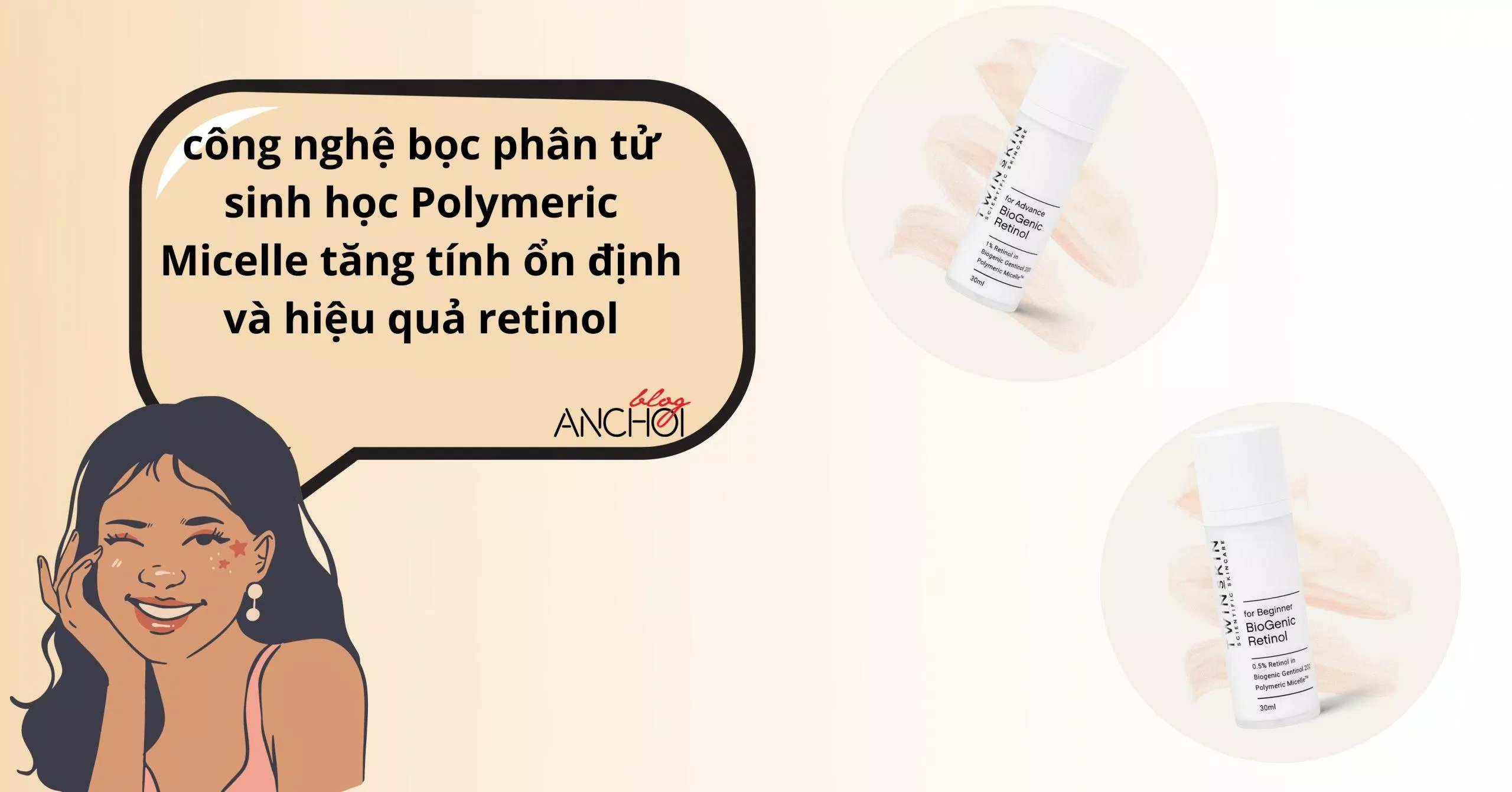 Twins Skin áp dụng công nghệ bọc sinh học phân tử