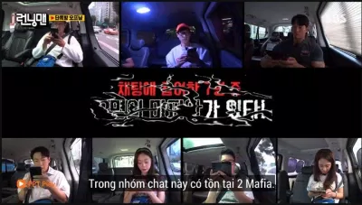 Running Man tập 570 với chủ đề truy tìm mafia. (Ảnh: Internet). Running Man tập 570 với chủ đề truy tìm mafia. (Ảnh: Internet).