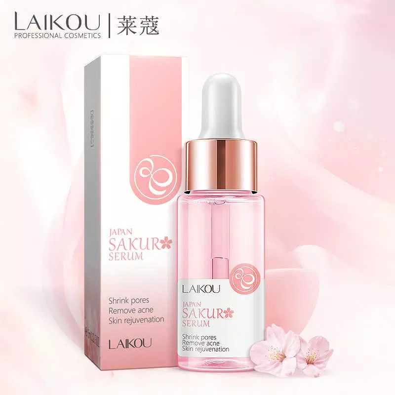 Serum dưỡng da trắng sáng Laikou Sakura Essence (Ảnh: Internet)