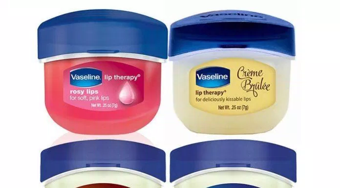 Son dưỡng môi Vaseline Lip Therapy được thiết kế dạng hủ đơn giản tiện lợi ( Nguồn: internet)