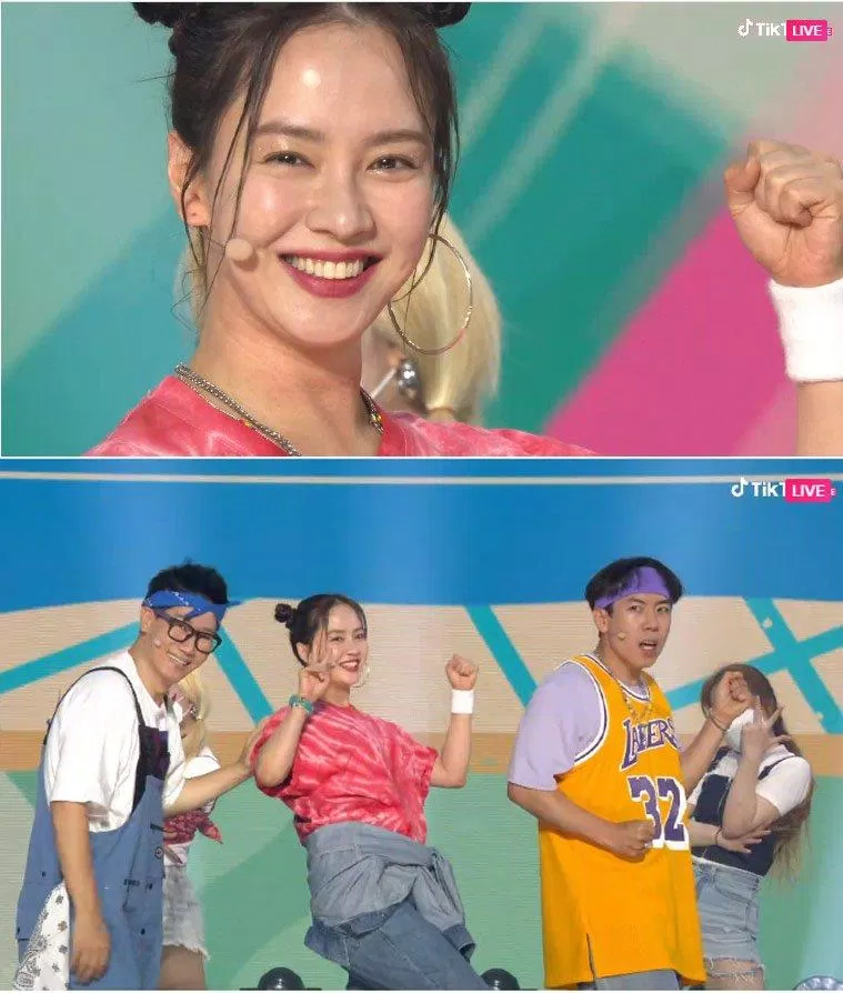 Ngay sau đó là sự kết hợp của Ji Hyo - Ji Suk Jin- Yang Se Chan. (Ảnh: Internet). Ngay sau đó là sự kết hợp của Ji Hyo - Ji Suk Jin- Yang Se Chan. (Ảnh: Internet).