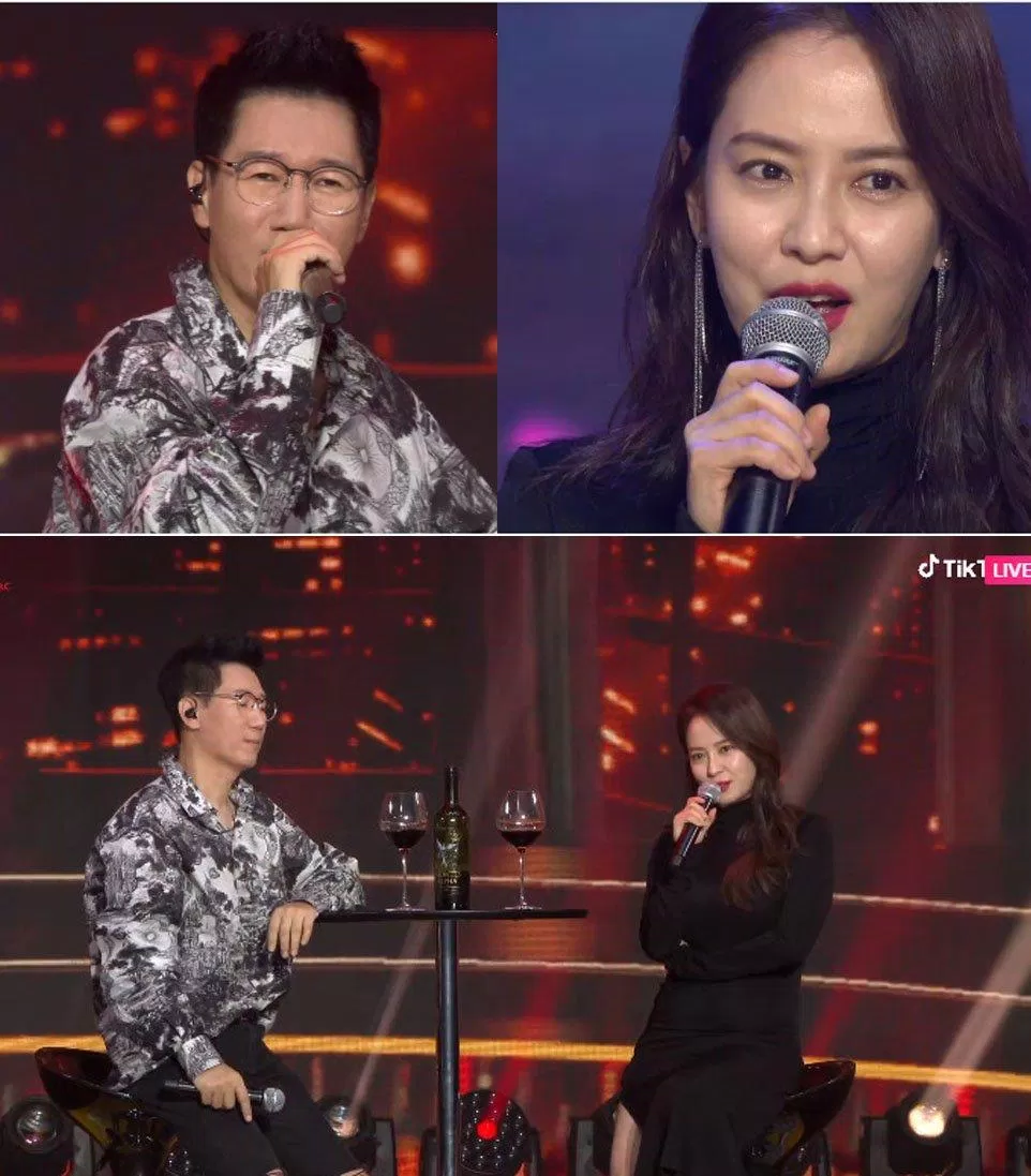 Và phần song ca của Ji Hyo và Ji Suk Jin với ca khúc "Don't" . (Ảnh: Internet). Netizen “xuýt xoa” với nhan sắc cực đỉnh của Song Ji Hyo tại Running Man Fanmeeting Online 2021 haha Jeon So Min ji suk jin kang gary kim jong kook Nhan sắc Running Man running man fan meeting running man fan meeting 2021 running man fan meeting viet nam song ji hyo song ji hyo fan meeting Yang Se Chan yoo jae suk