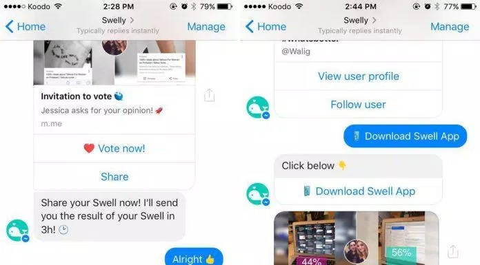 Mua sắm dễ dàng hơn với sự hỗ trợ của AI chatbot Swelly (Ảnh: Internet).