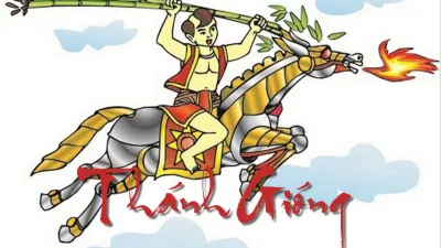 Thánh Gióng - vị thần biểu tượng cho tinh thần dũng cảm của người Việt (Nguồn: Internet). Thánh Gióng - vị thần biểu tượng cho tinh thần dũng cảm của người Việt (Nguồn: Internet).