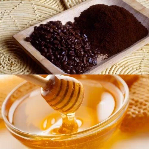 Bã cà phê và mật ong