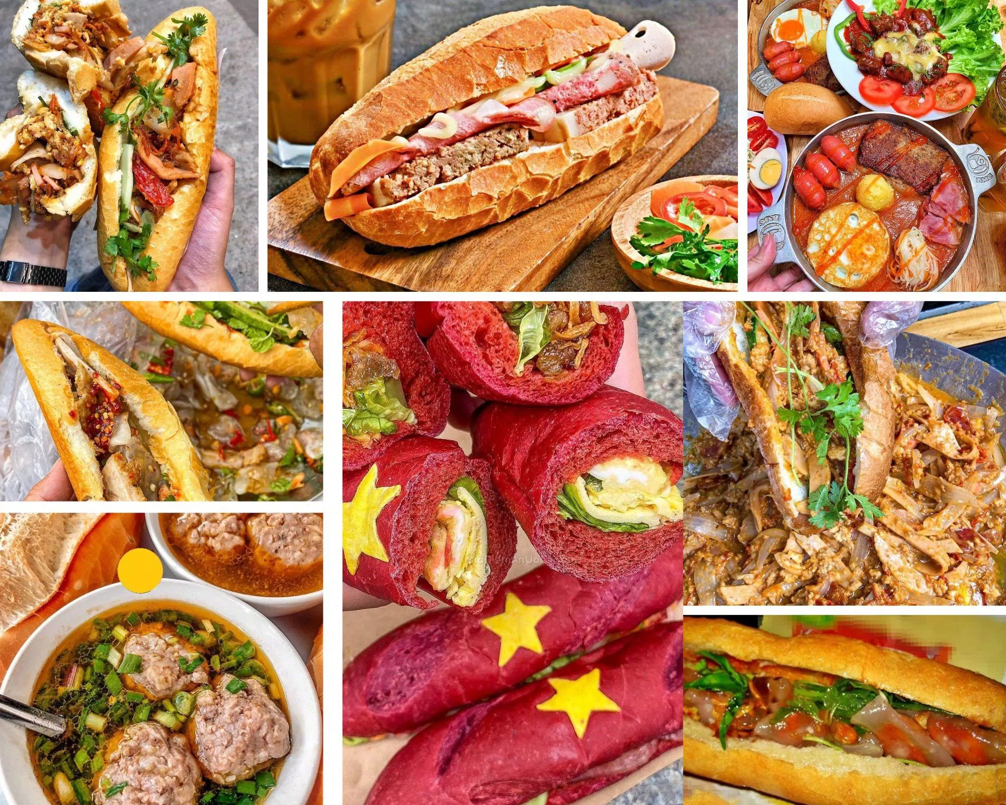 Bánh mì Deli Hà Nội.