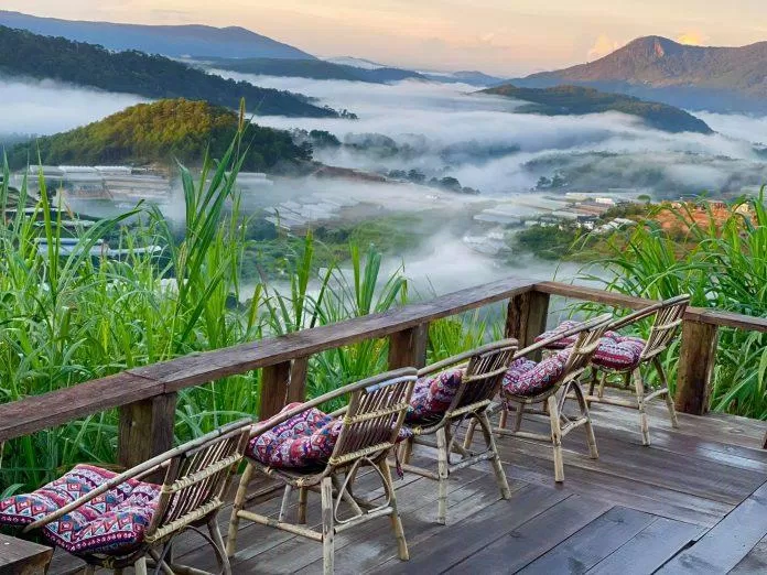 Một góc thơ mộng ở đây (ảnh: Fanpage Facebook Tiệm Cà Phê Hoàng Hôn Chiều)