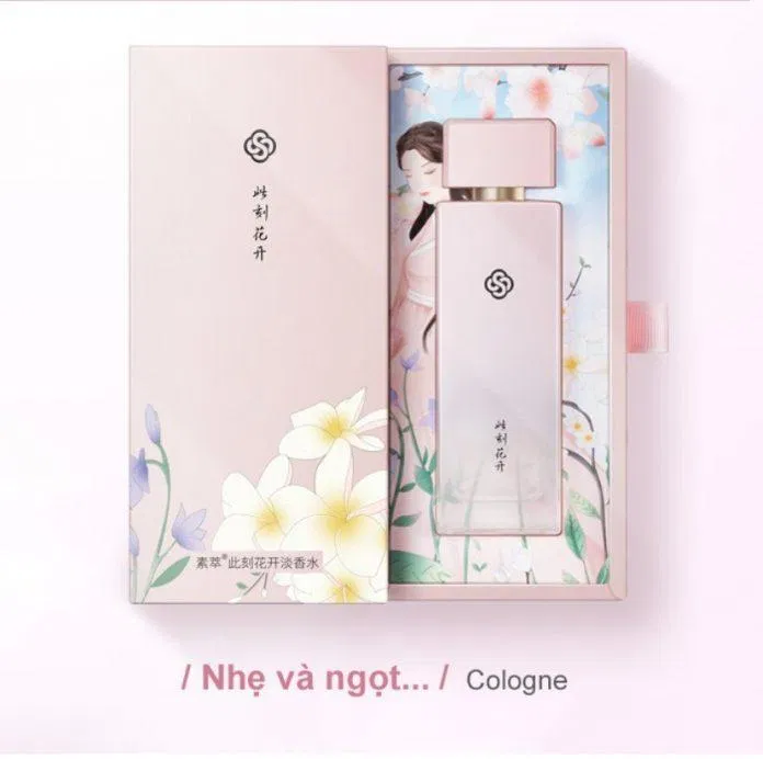 Nước hoa SOONPURE có thiết kế thiên về cổ trang (Nguồn: Internet) Nước hoa SOONPURE có thiết kế thiên về cổ trang (Nguồn: Internet)