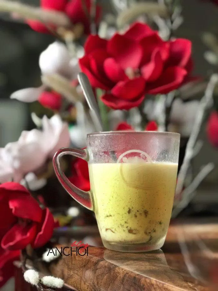 Ly trà sữa gạo trân châu phô mai thành phẩm (Nguồn: BlogAnChoi).
