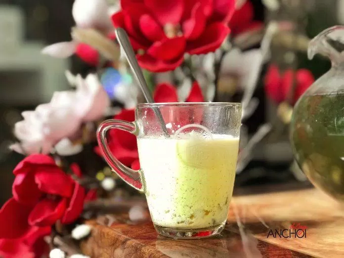 Trà sữa gạo trân châu phô mai thơm ngon (Nguồn: BlogAnChoi).