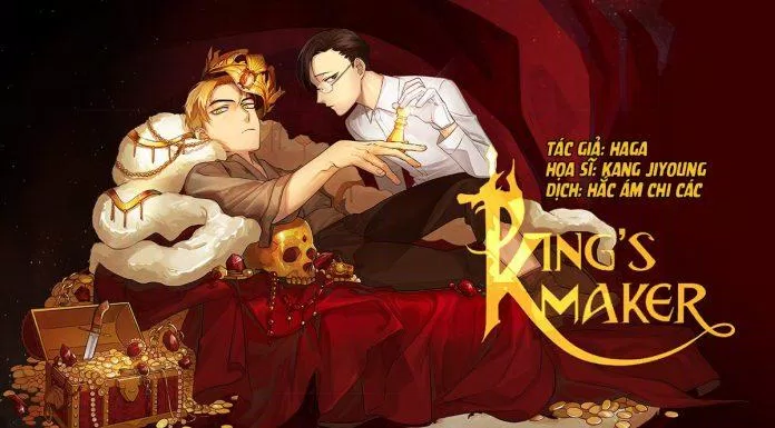 Poster truyện tranh đam mỹ king’s maker (ảnh: internet)