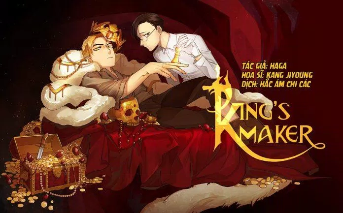 Poster truyện tranh đam mỹ King’s maker (Ảnh: Internet)