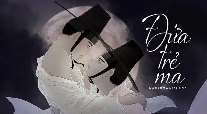 Poster truyện tranh đam mỹ Ghost child (Ảnh: Internet)