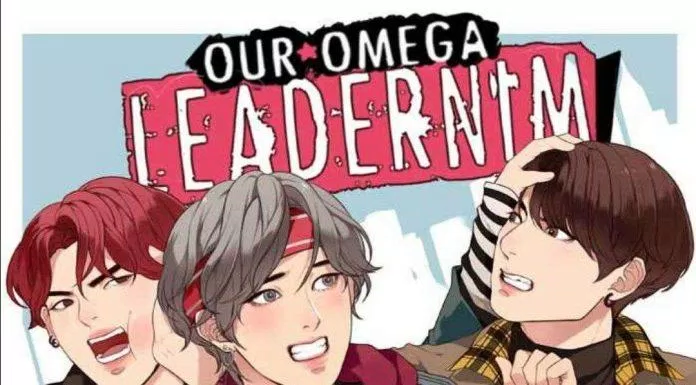 Poster truyện tranh đam mỹ Our omega leadernim (Ảnh: Internet)